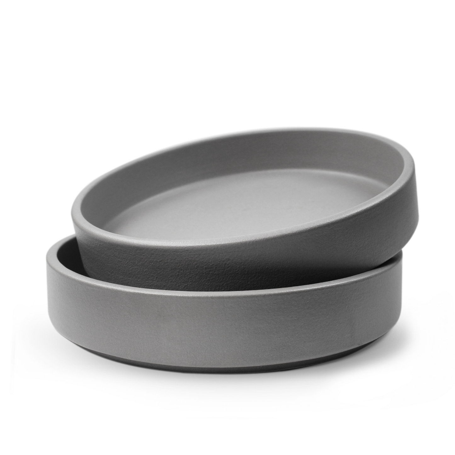 Pebble Grey Stackable Serving Bowl - Set of 2