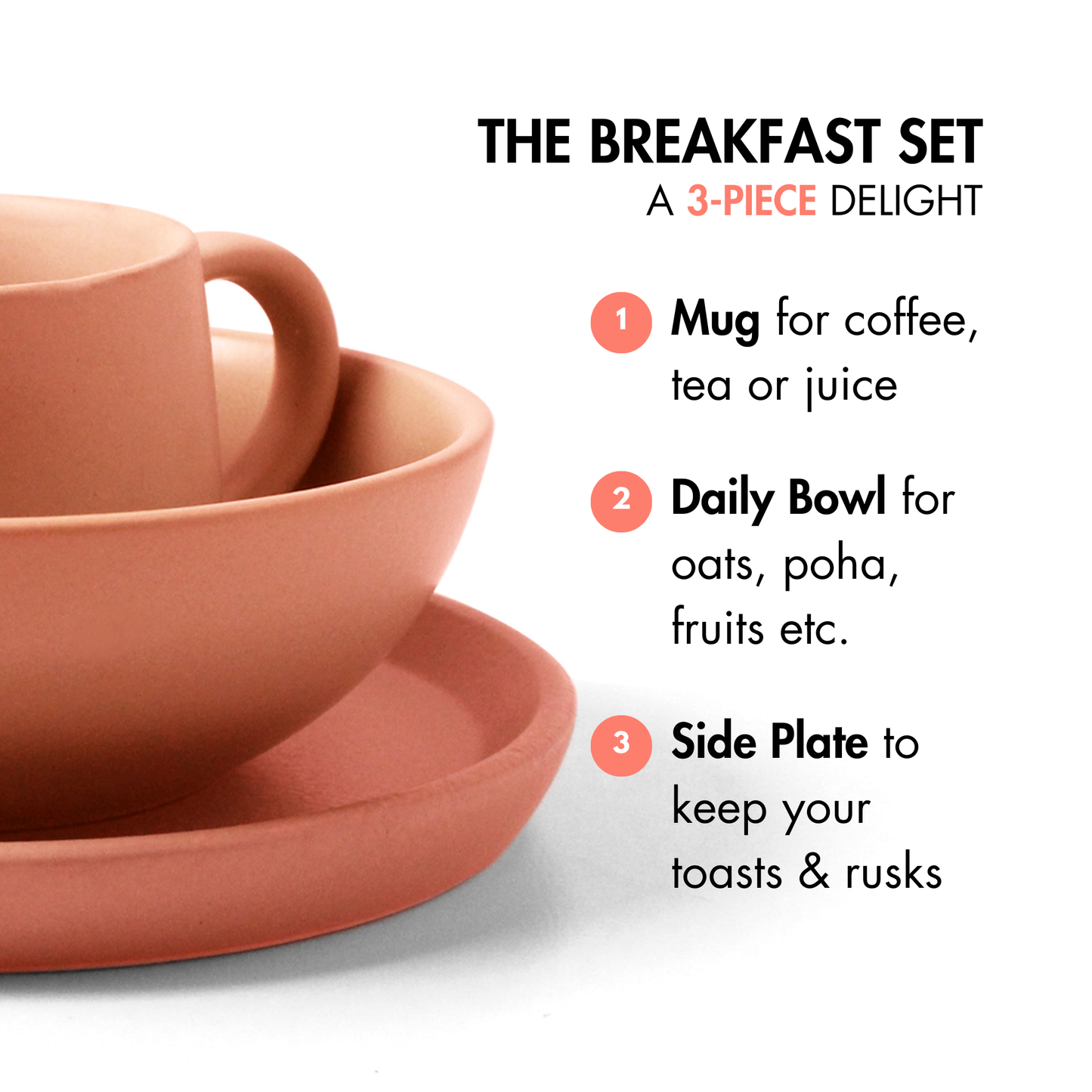 Flamingo Breakfast Set