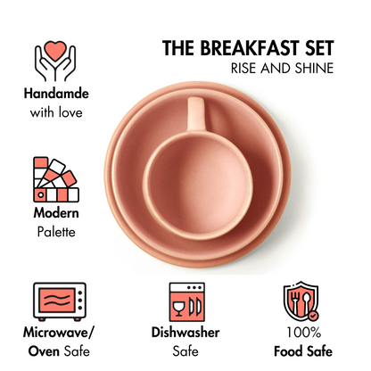 Flamingo Breakfast Set