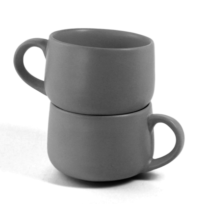 Pebble Grey Mug - Set of 2