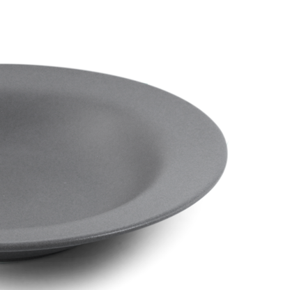 Pebble Grey Classic Pasta Plate - Set of 2