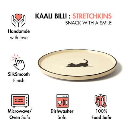 Kaali Billi Snack Plate - "Stretchkins"