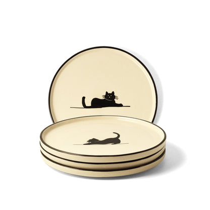 Kaali Billi Snack Plate - Set of 4