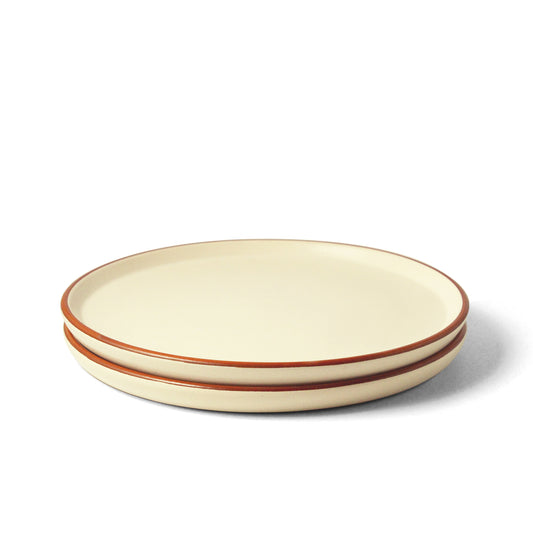 Vanilla Biscuit Dinner Plate - Set of 2