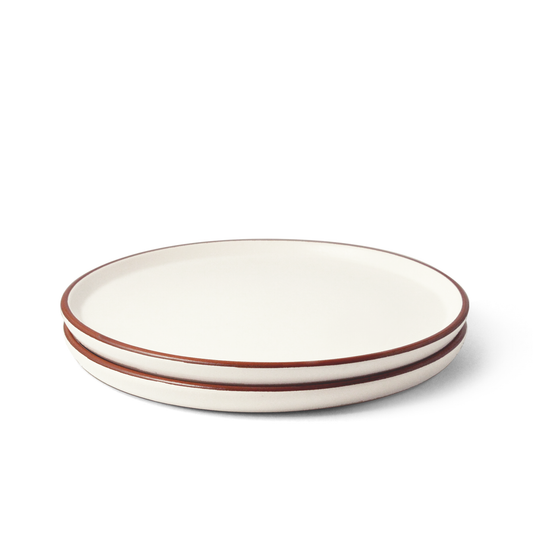 Vanilla Biscuit Dinner Plate - Set of 2