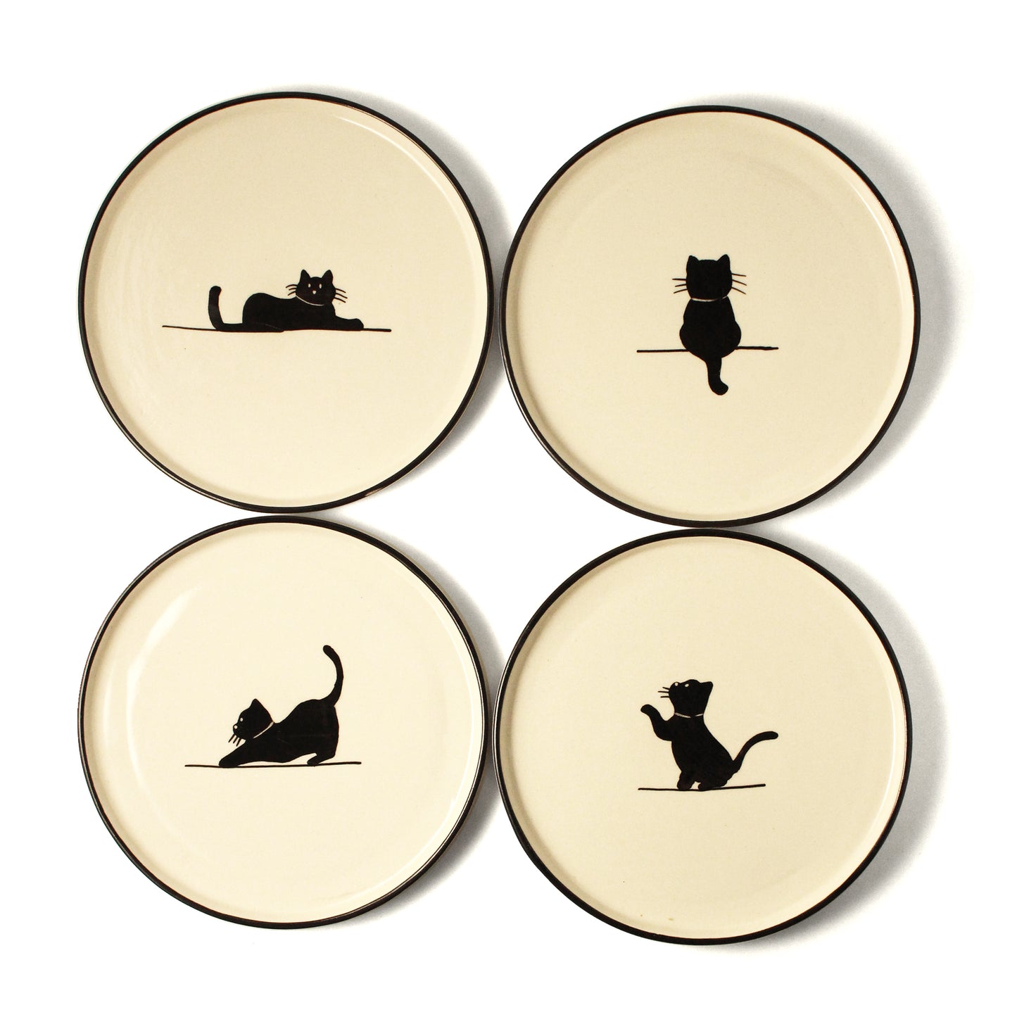 Kaali Billi Snack Plate - Set of 4