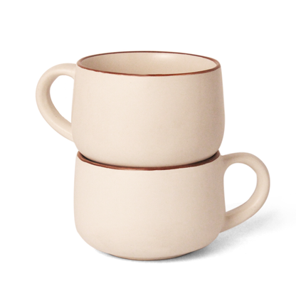 Vanilla Biscuit Mug - Set of 2