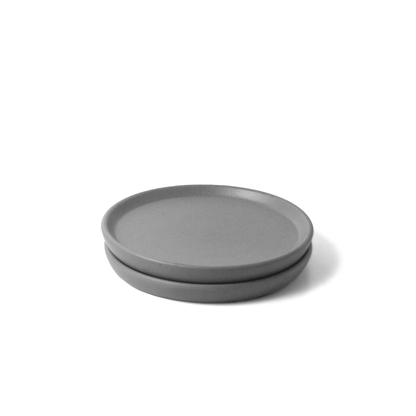 Pebble Grey Small Plate - Set of 2