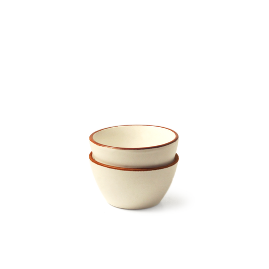 Vanilla Biscuit Small Bowl - Set of 2