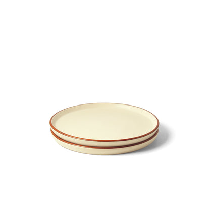 Vanilla Biscuit Side Plate - Set of 2