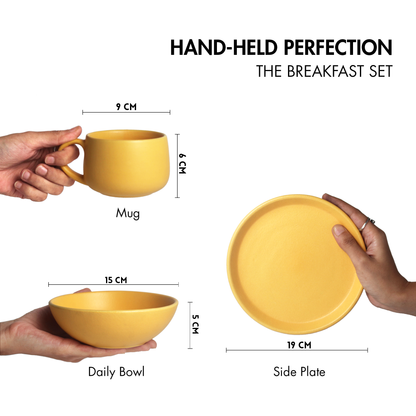 Aamras Breakfast Set