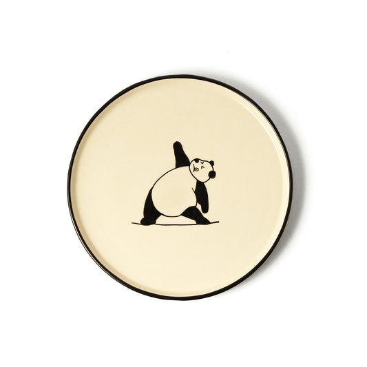 Panda Yoga Snack Plate - "TriAngel"