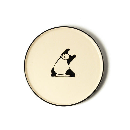 Panda Yoga Snack Plate - "Just Lunge It"